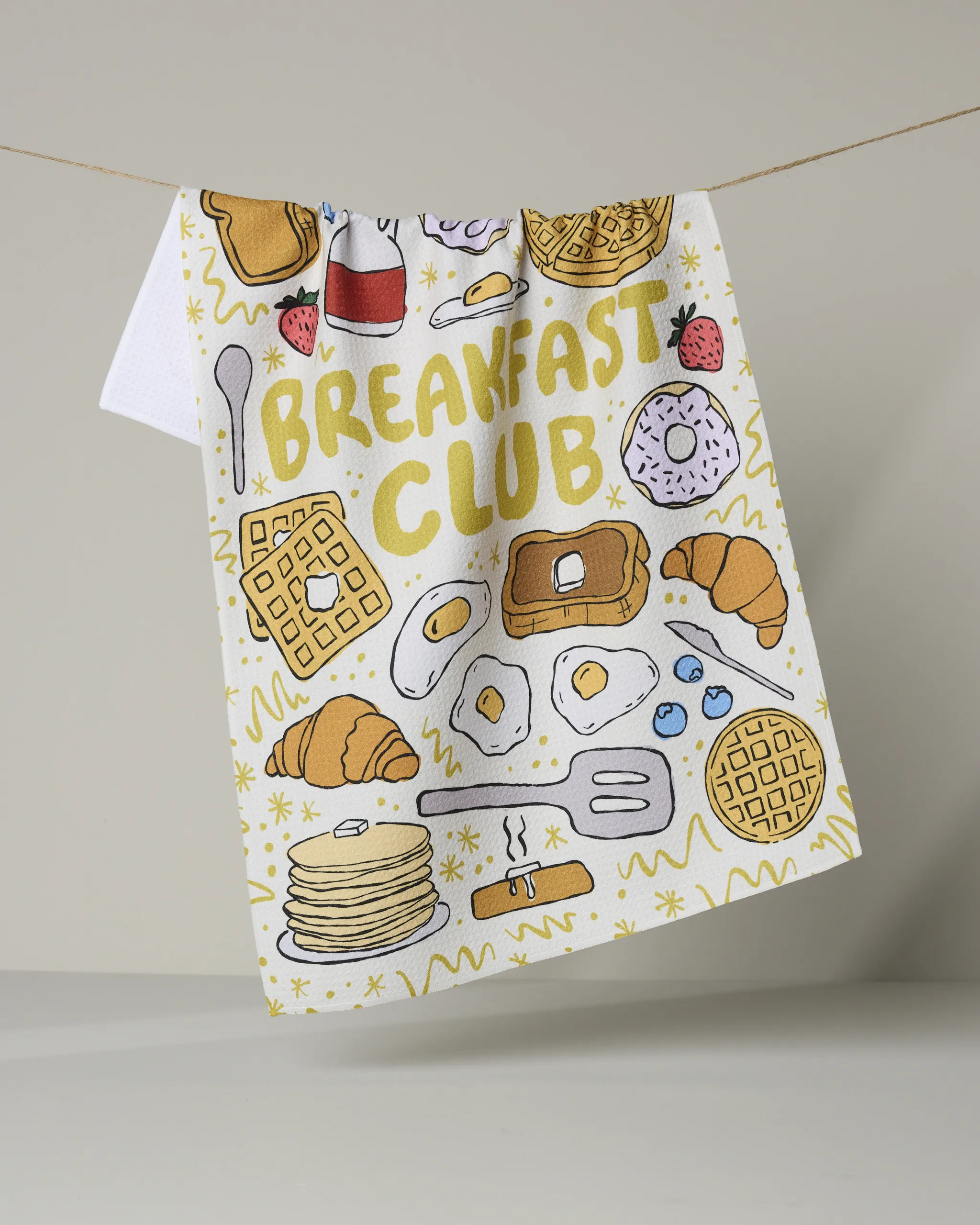 Breakfast Club Tea Towel | Geometry | Geometry