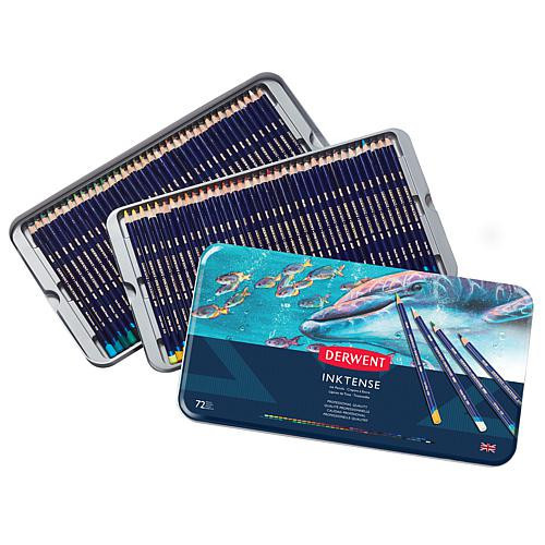 DERWENT Inktense 72-piece Colored Pencil Set | HSN
