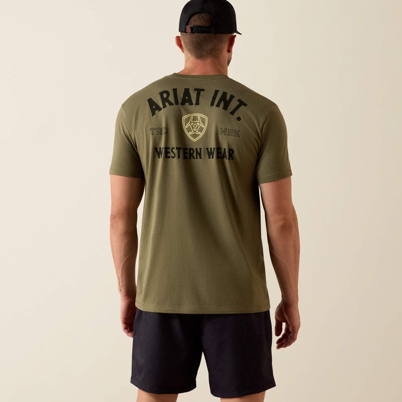 Ariat Outline Shop T-Shirt | Ariat (US)
