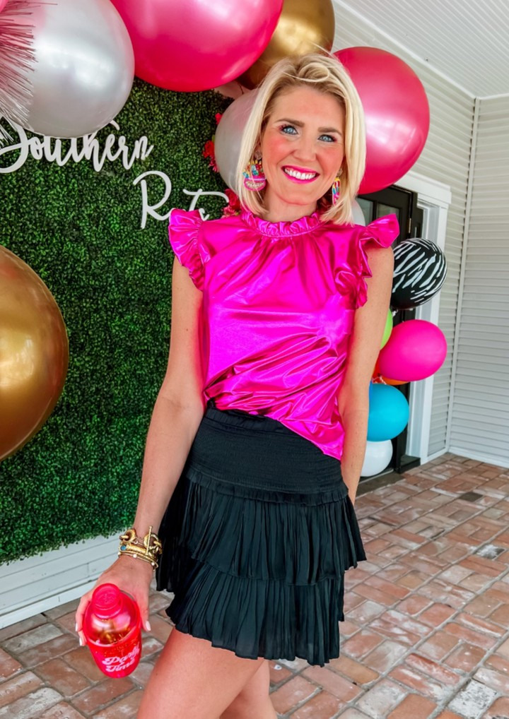 Supernova Girl Top - Pink | Southern Roots