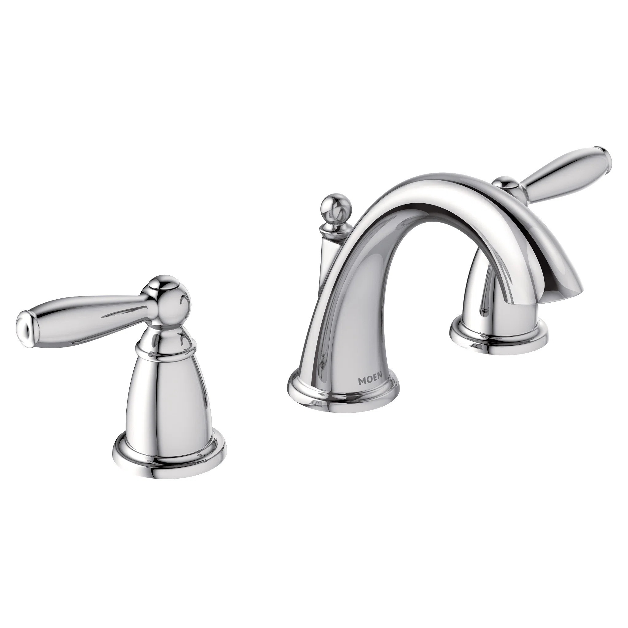 Chrome two-handle high arc bathroom faucet TV6620 | Wayfair North America