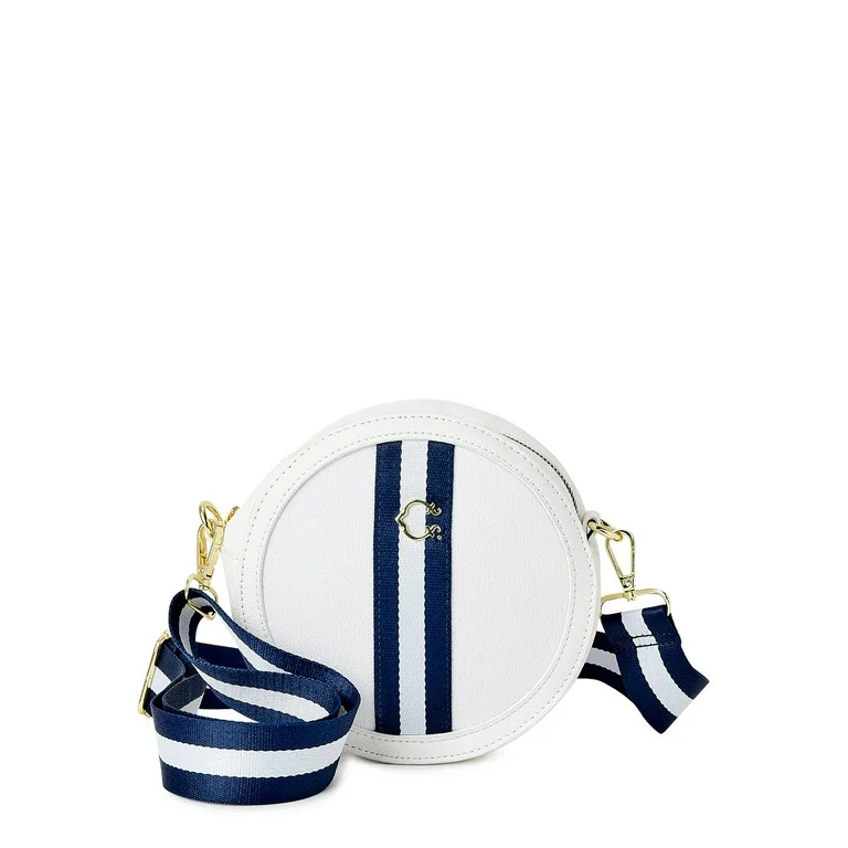 C. Wonder Women's Adult Dawn Round Crossbody Bag White - Walmart.com | Walmart (US)
