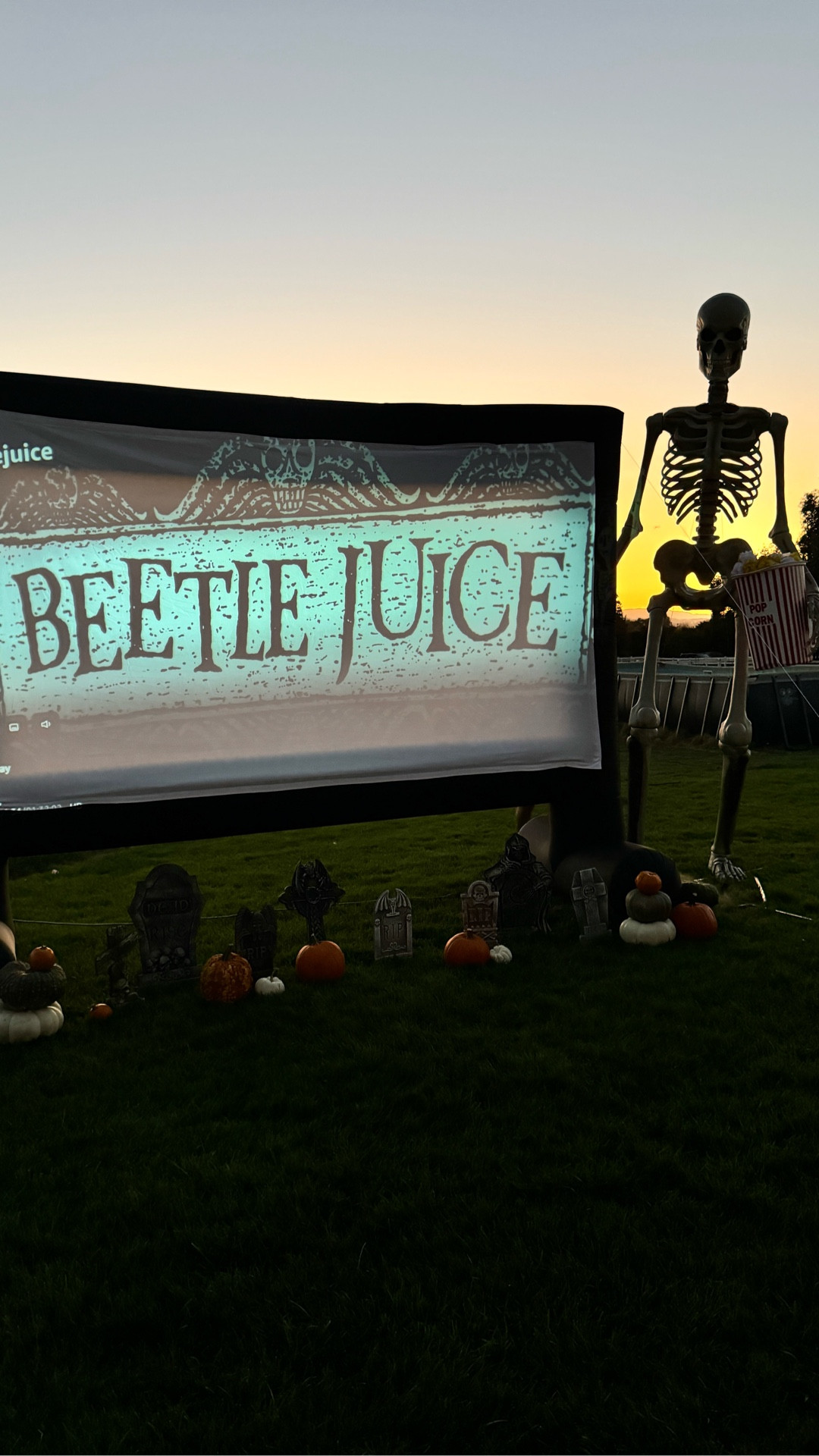 Happy Halloween! 👻 We love this outdoor projector and blow up screen.

#LTKSeasonal #LTKHalloween #LTKHome