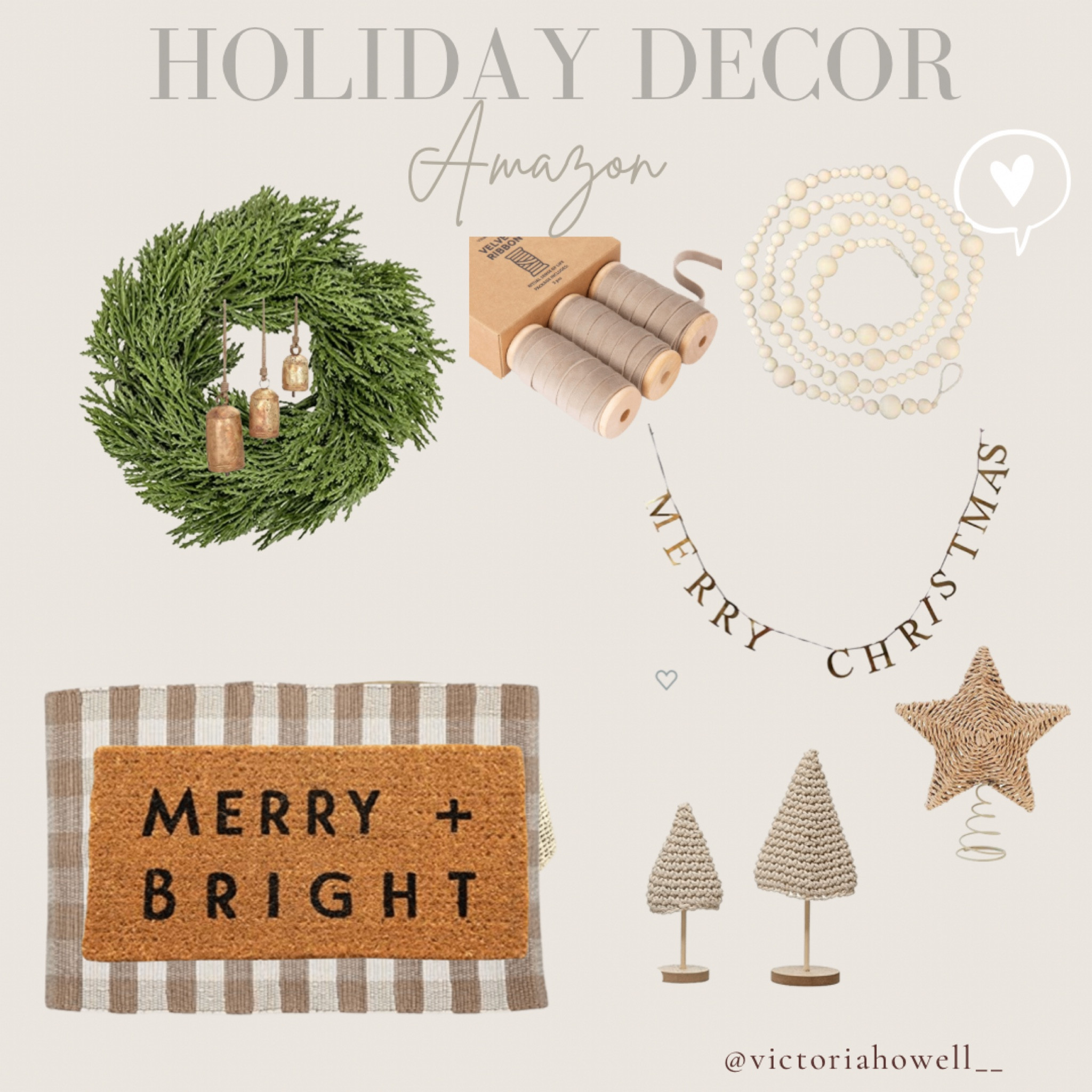 My favorite Holiday decor finds from Amazon! Wreath/Christmas/Tree topper/doormat/ribbon

#LTKHoliday #LTKSeasonal #LTKhome
