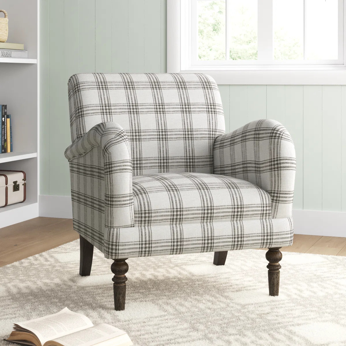Arching Upholstered Armchair | Wayfair North America