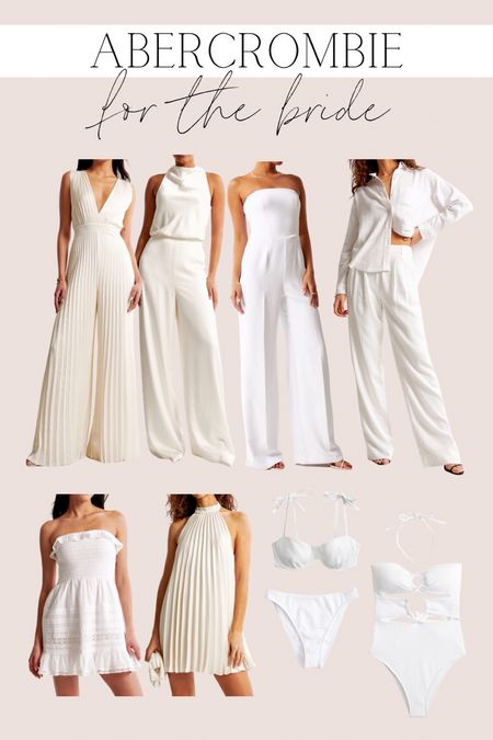 For the bride 🤍 code YPBAF for an extra 20% off at checkout this weekend only!!

Bride-to-be / rehearsal dinner dress / white jumpsuit / bridal shower / resort wear  

#LTKsalealert #LTKwedding #LTKparties