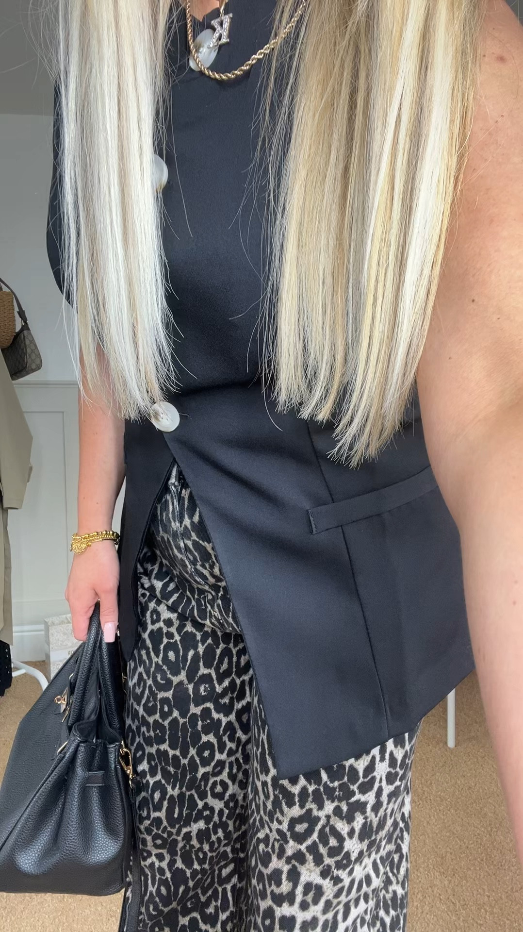 Leopards and waistcoats 🐆🖤 

#LTKsummer #LTKuk #LTKstyletip