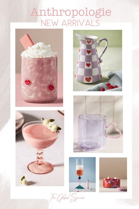 Spring glassware 
Valentine’s Day glass 
Heart pitcher 
Coffee mug 
Cocktail glass 
Capri blue candle 


#LTKfindsunder50 #LTKSeasonal #LTKhome