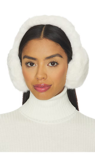 Brielle Ear Muff in White | Revolve Clothing (Global)