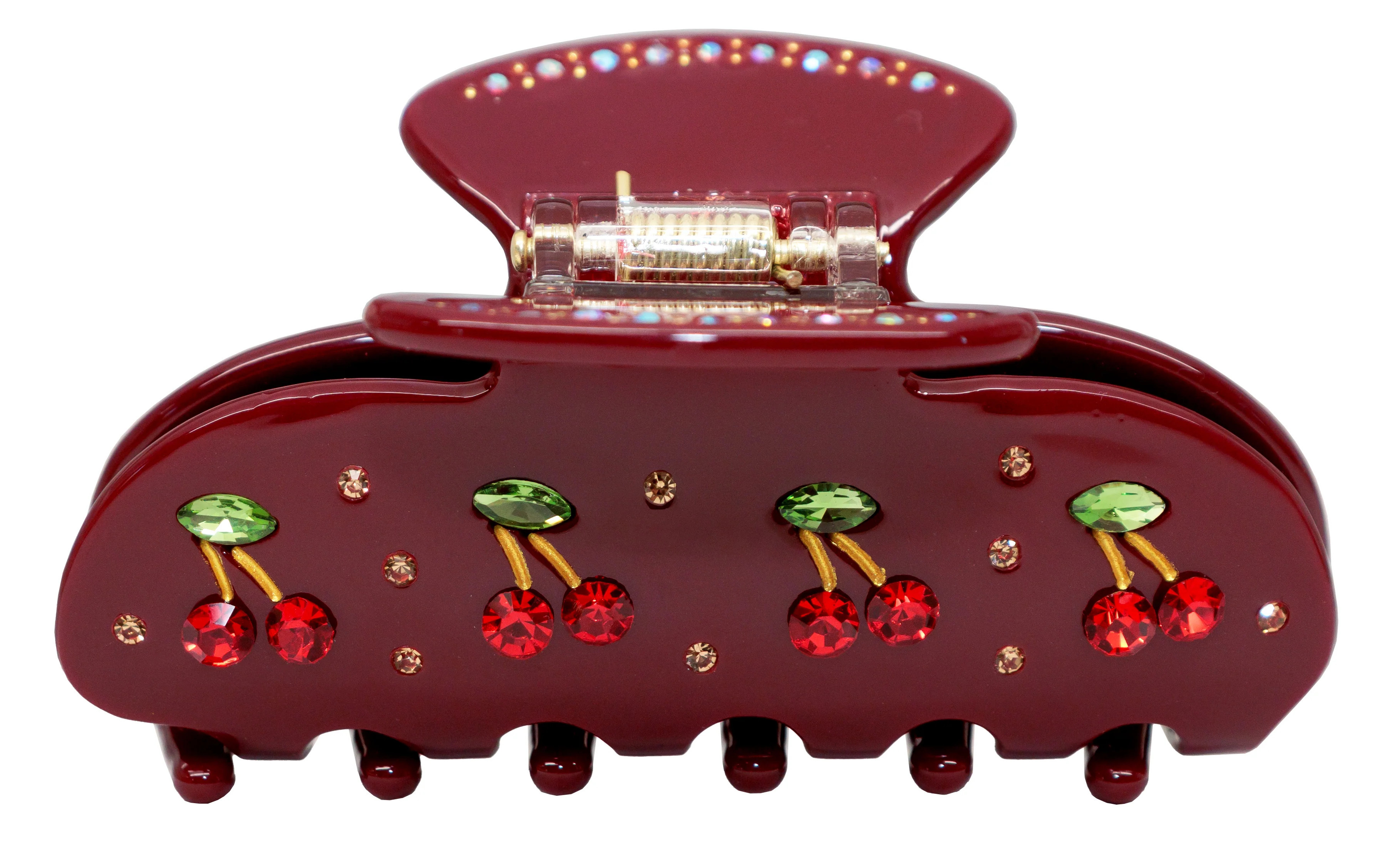 CHERRY PIE SWEETHEART CLIP ONE SIZE / RED | Mini Dreamers 