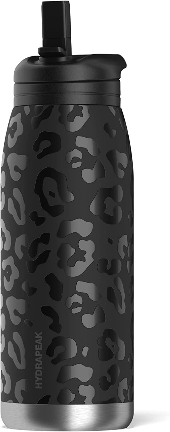Hydrapeak Artisan 32oz Insulated Water Bottles with Straw Lids | Leak-Proof and Vacuum Insulated,... | Amazon (US)