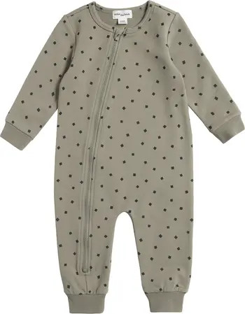 Long Sleeve Zip Romper | Nordstrom