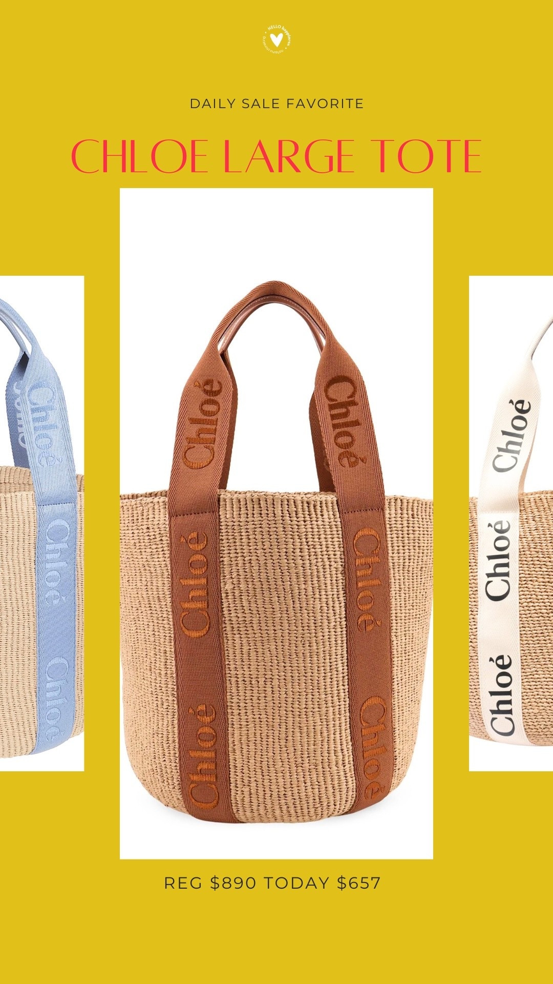 Dream designer tote alert ✨ the Chloé raffia bag is finally on sale 🤎

#LTKSeasonal #LTKootd #LTKSaleAlert