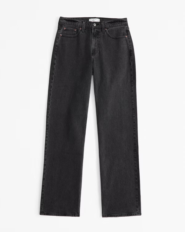 Women's Curve Love Low Rise Baggy Jean | Women's Clearance | Abercrombie.com | Abercrombie & Fitch (US)