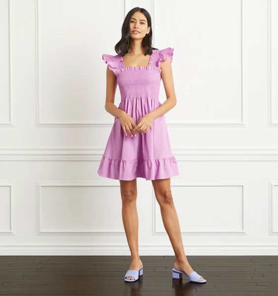 The Elizabeth Nap Dress - Lilac Sky Poplin | Hill House Home