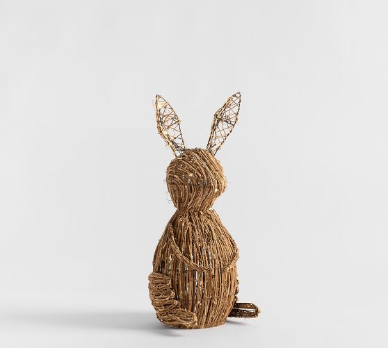 Lit Grapevine Bunny | Pottery Barn (US)