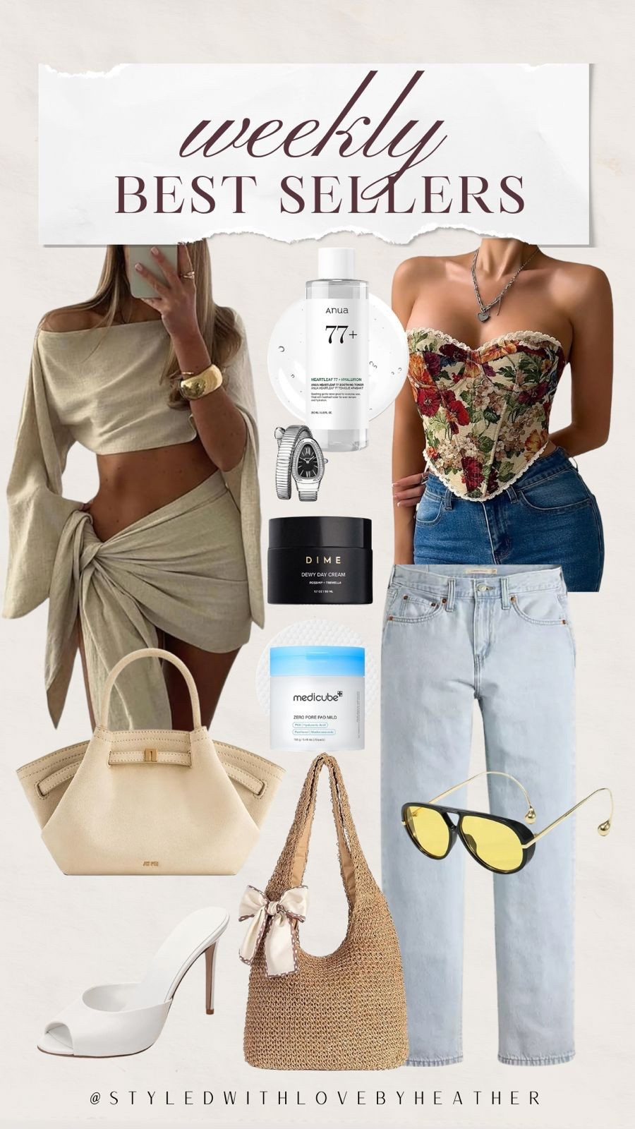 Sharing this week’s best sellers ✨ These are the pieces everyone has been loving lately — from outfits to accessories and beauty favorites. I rounded up all the most popular items and linked everything for you in case you missed them!




#LTKgrwm #LTKdayinmylife #LTKSpringSale