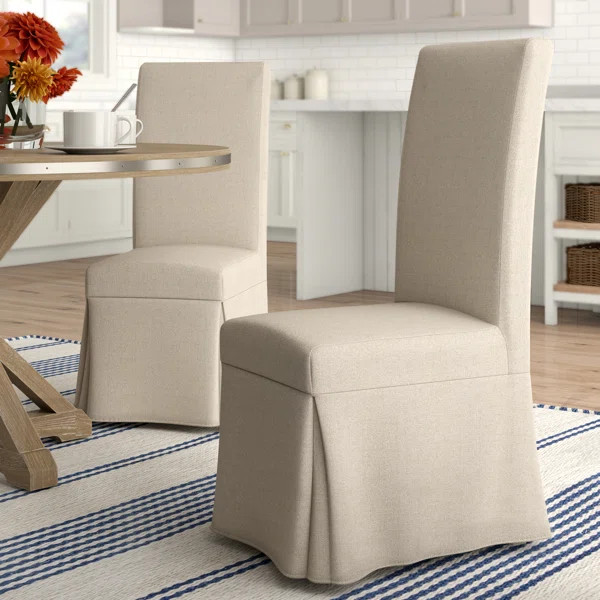 Stolle Parsons Chair in Beige (Set of 2) | Wayfair North America