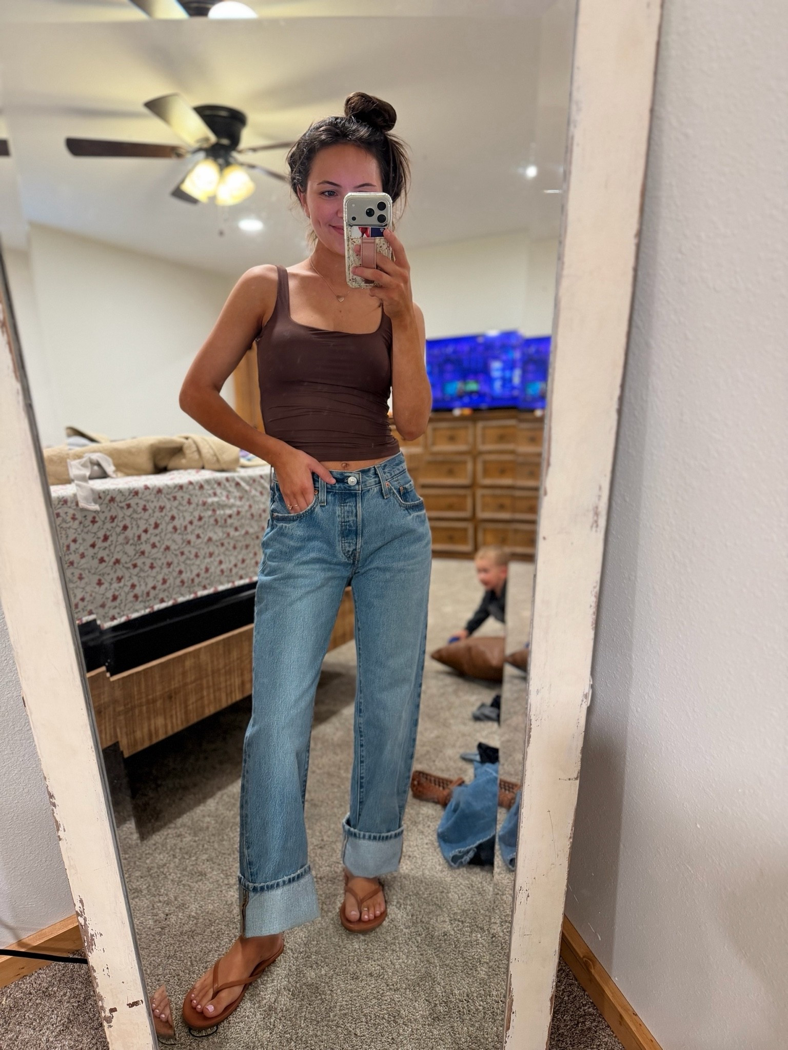 Cutest baggy Levi’s!!!

#LTKootd