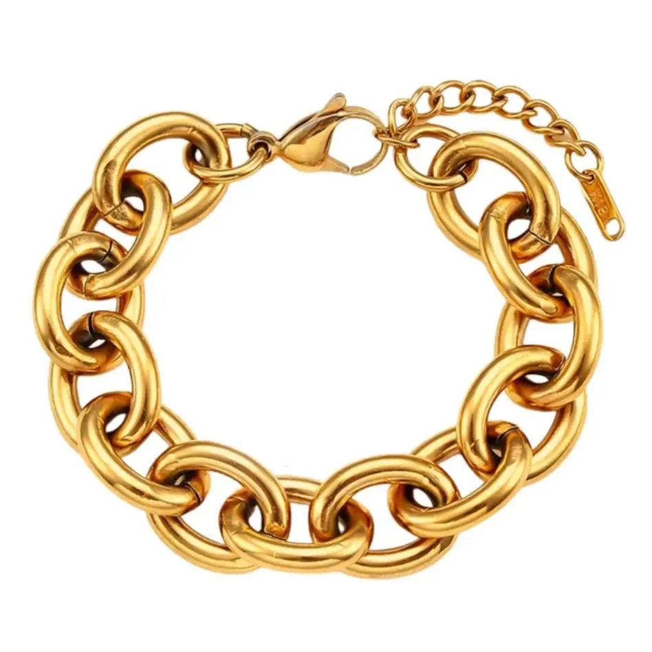 Esme Round Link Bracelet - Ahava J | Ahava Jewels