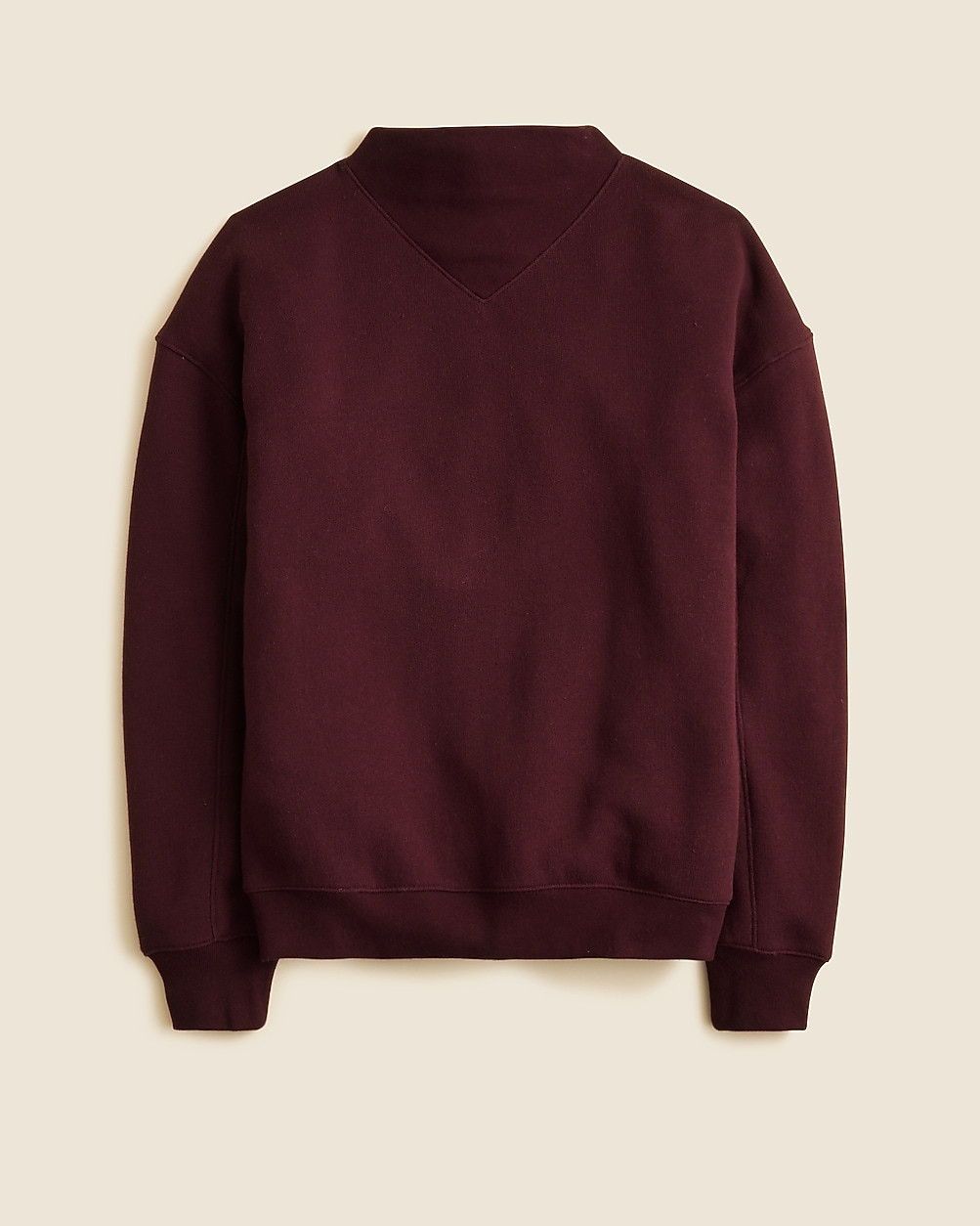 Heritage terry mockneck sweatshirt | J. Crew US