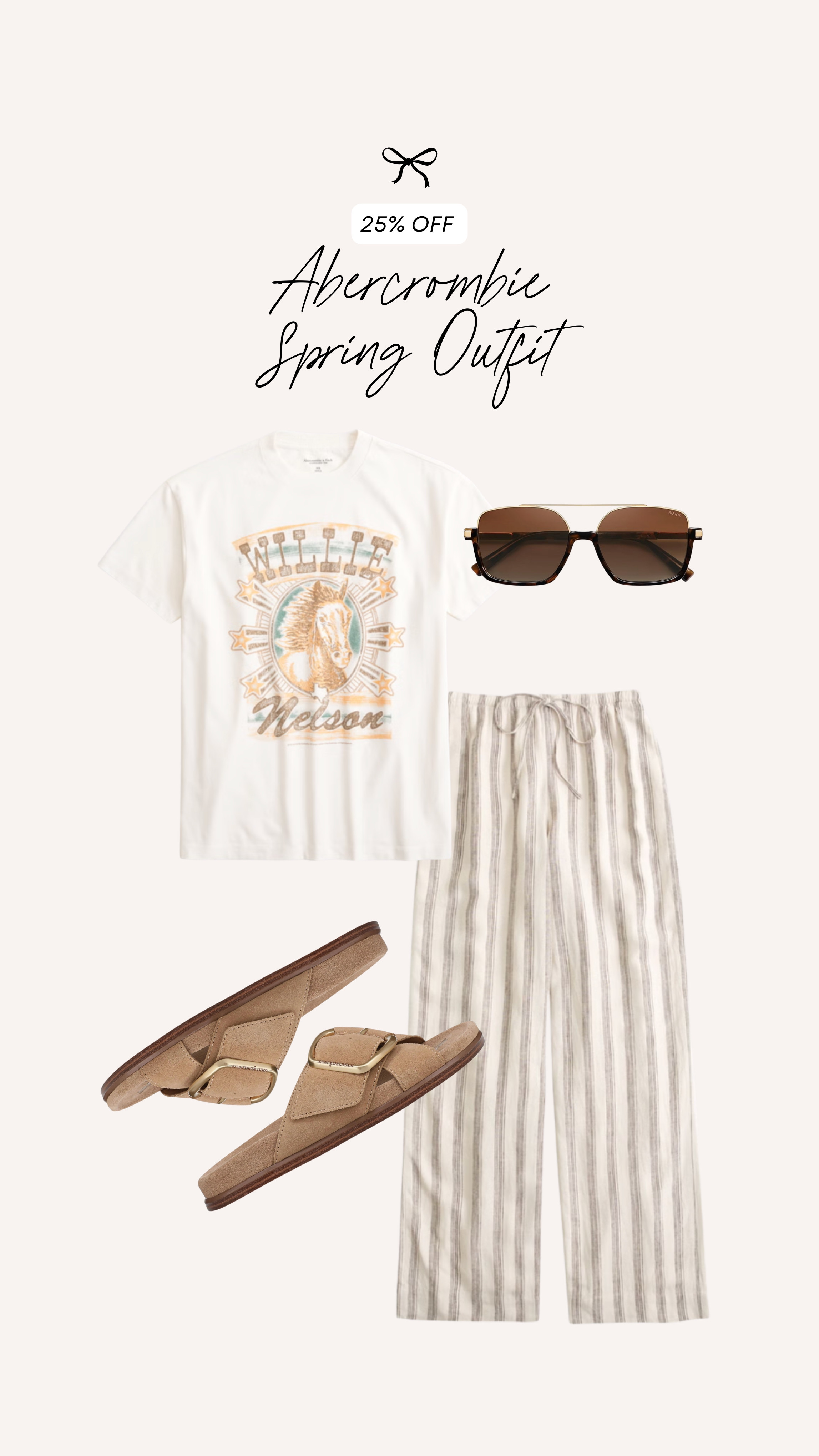 The LTK Spring Sale is here! Copy the code below to save 25% on everything at Abercrombie!

spring outfits, spring style, abercrombie sale, graphic tee outfits  

 #LTKSpringSale #LTKootd #LTKmomlife