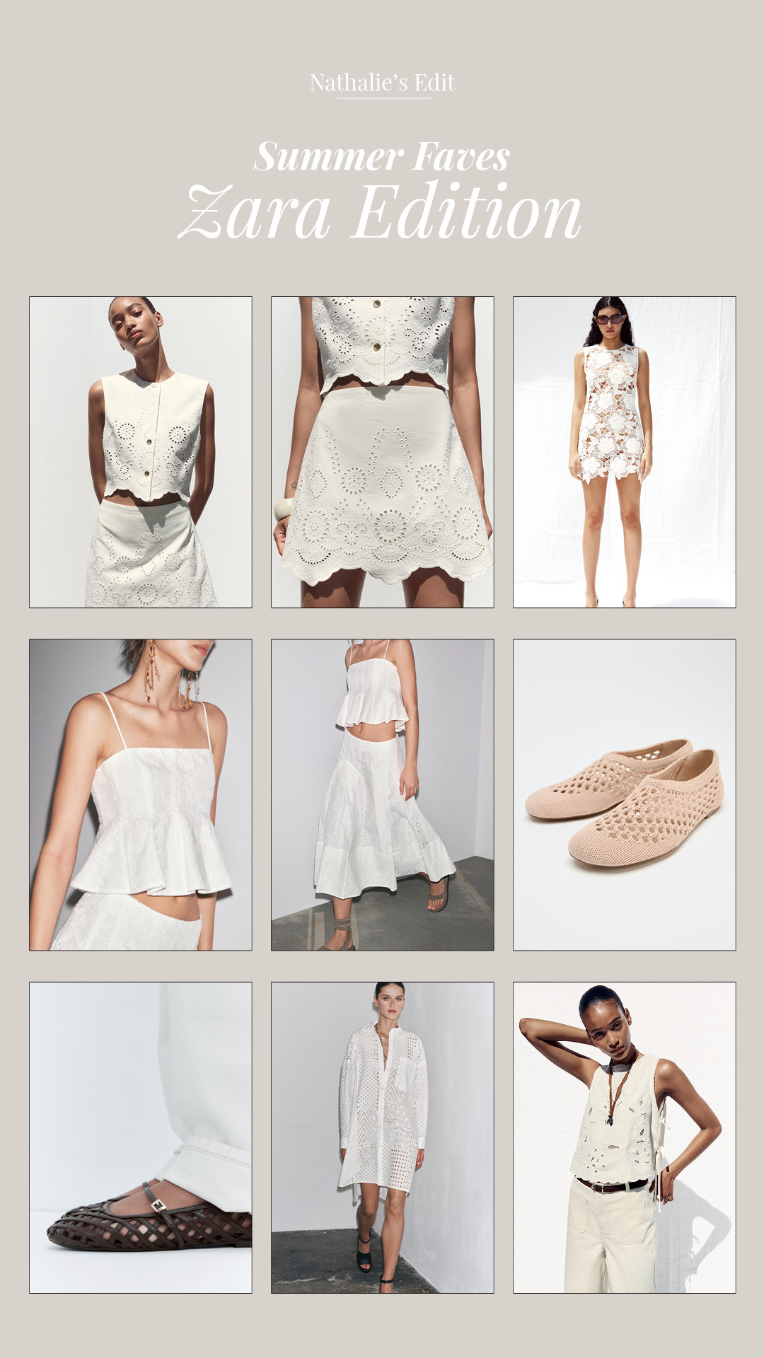 Zara summer faves - embroidered edition.  

 #LTKsummer #LTKstyletip #LTKdresses