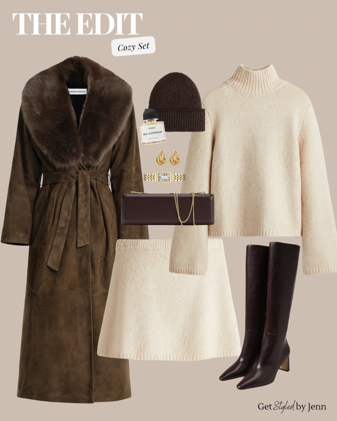 There’s something about a matching knit set that instantly makes life easier! This one is soft enough for cold days, and easy to dress up with boots and a coat or down with flats later. It’s the kind of outfit you keep reaching for because it actually works in real life.

Loving this Zara clutch, I reach for it all the time. 

If you’re building a wardrobe that feels polished but practical, this is a great place to start.

#LTKHoliday #LTKootd #LTKSeasonal