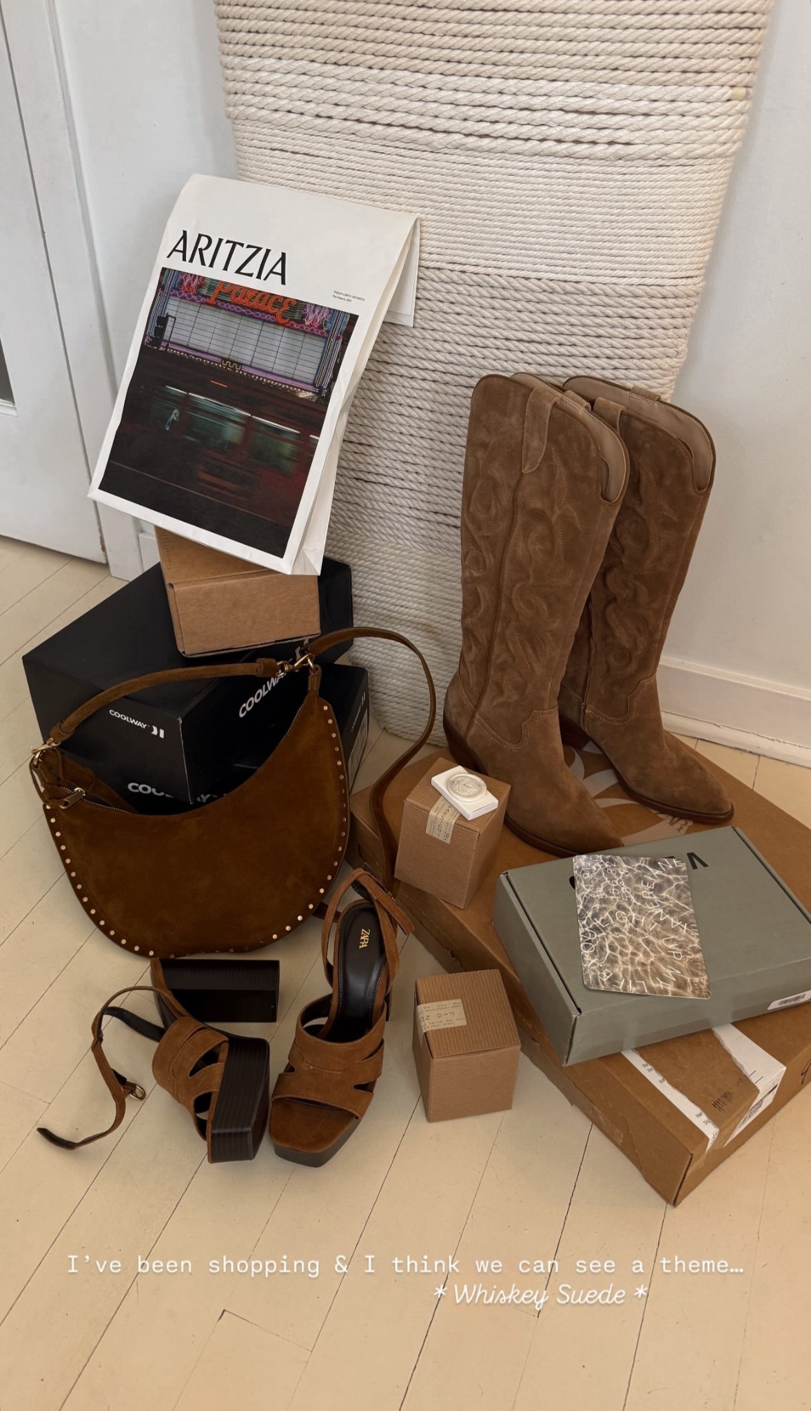 My recent shopping finds seem to have a theme! My fall trend color is Whiskey Suede, xx. 

#LTKStyleTip