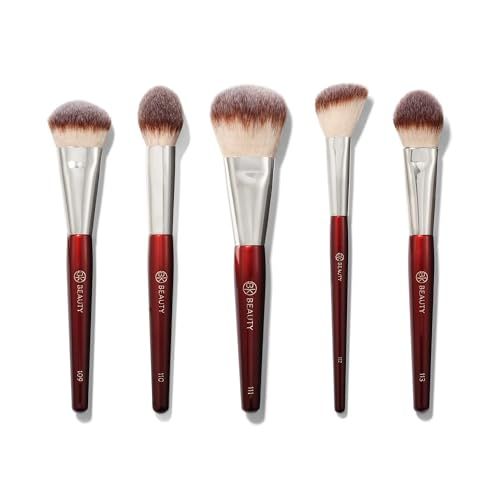 BK BEAUTY - CORE LINE EXTENSION FACE SET (5PC) - Professional Makeup Brush Set for Liquid, Cream & Powder | Premium Makeup Brushes for Flawless Application | Amazon (US)