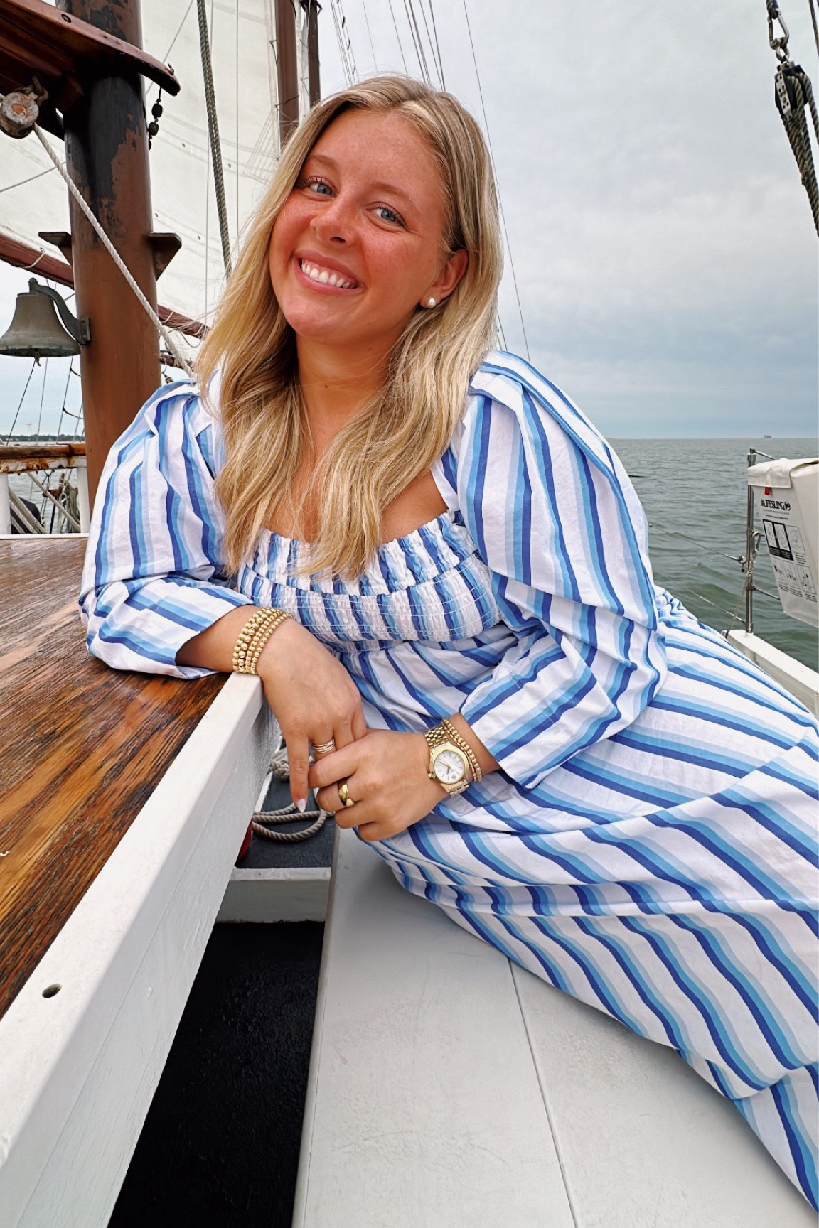 Love this striped Ganni dress👏🏼

#LTKMidsize #LTKWorkwear #LTKTravel