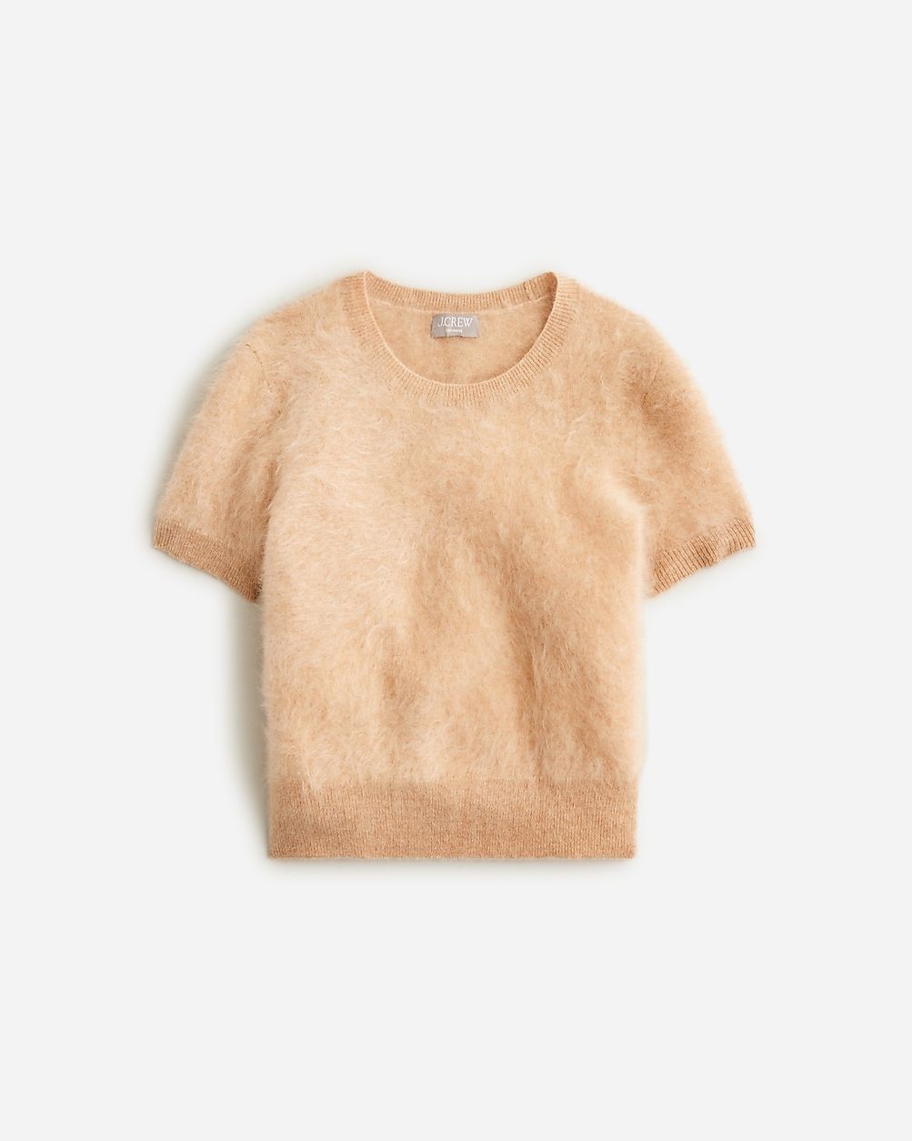 Brushed cashmere T-shirt | J. Crew US