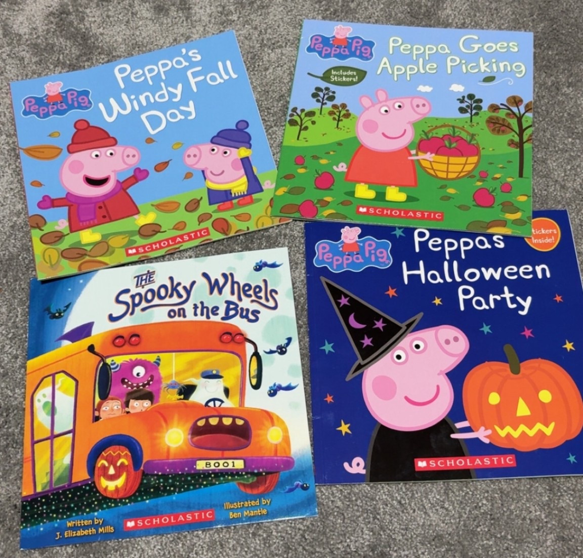 cozy toddler reads for fall 🍂✨ nothing better than curling up with seasonal books + a blanket. these autumn picks are toddler-approved + perfect for storytime—featuring peppa pig’s fall adventures + the cutest spooky wheels on the bus 🎃

#LTKSeasonal #LTKHalloween #LTKKids
