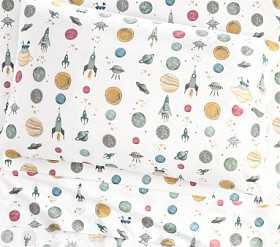 Heritage Glow in the Dark Space Sheet Set | Pottery Barn Kids