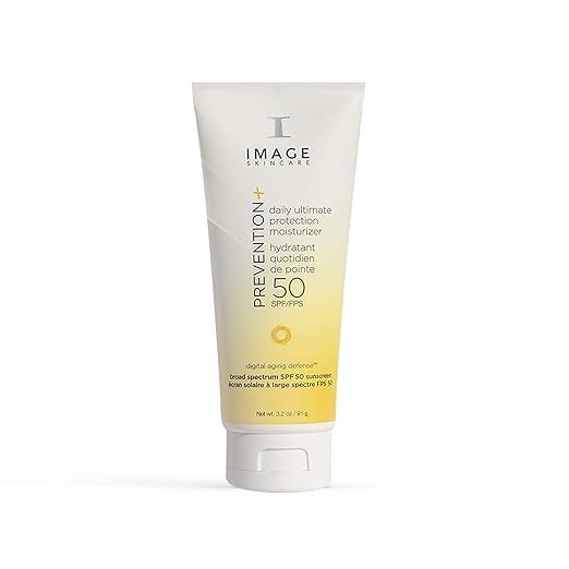 Image Skincare Prevention+ Daily Ultimate Protection SPF 50 Moisturizer, 3.2 Ounce | Amazon (US)