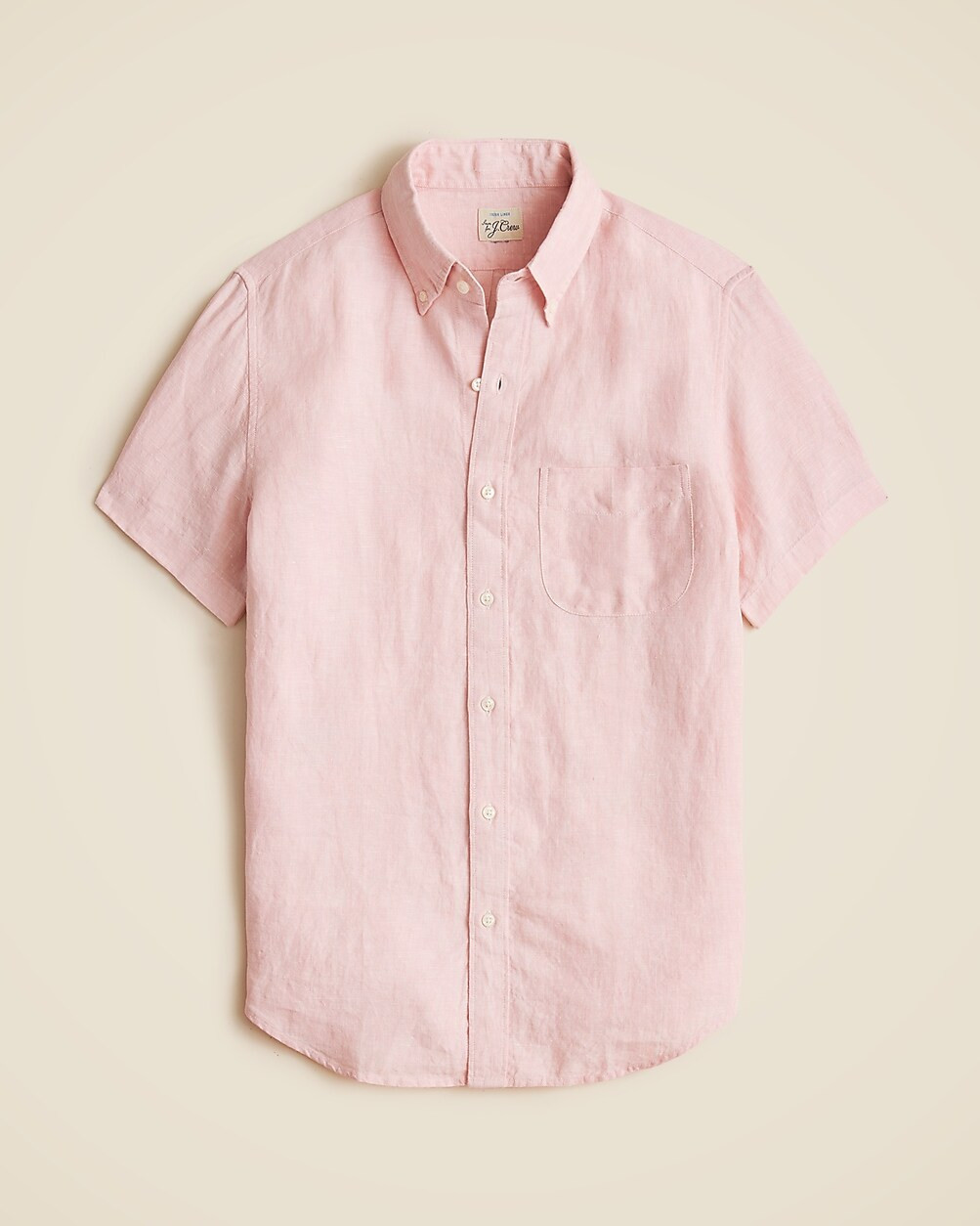 Short-sleeve Baird McNutt Irish linen shirt | J. Crew US