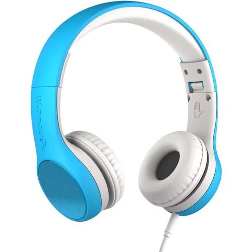 LilGadgets Connect+ Style Blue Premium Children's Wired Headphones with SharePort - Walmart.com | Walmart (US)