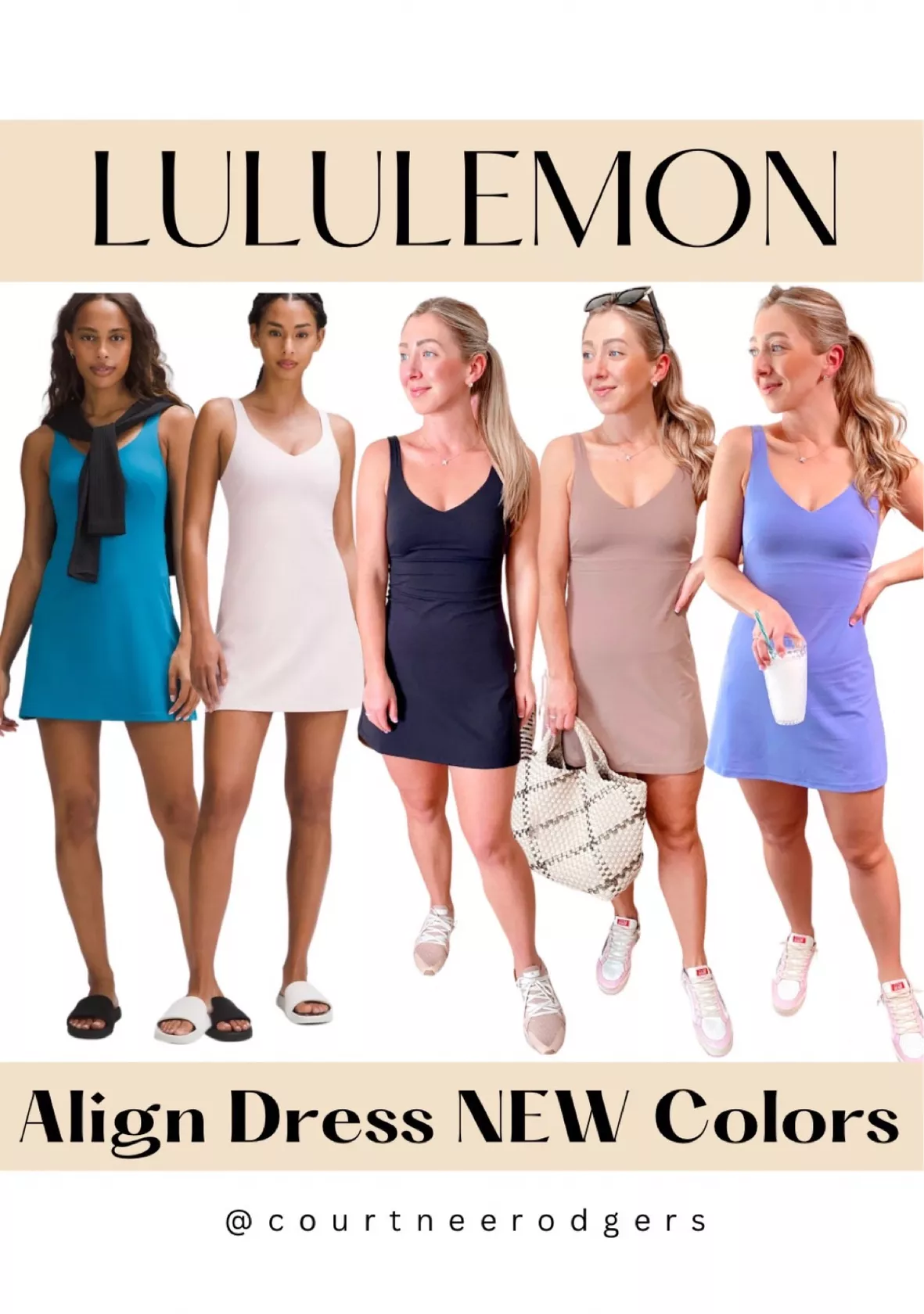 Track lululemon Align™ Dress - Black - 4 at Lululemon