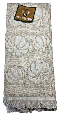 DEBORAH CONNOLLY KITCHEN TOWELS (2) PUMPKINS TAN WHITE 100% COTTON NIP | eBay US