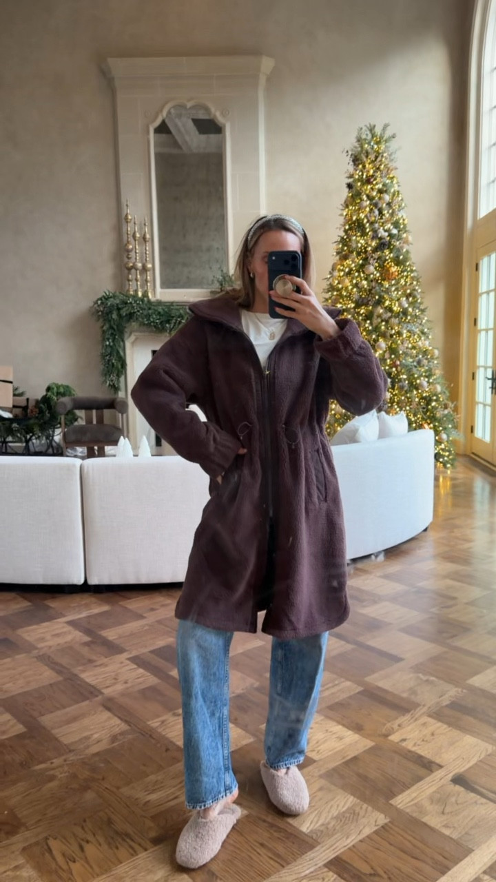 ✨ This might be my new favorite coat. Dress it up, dress it down… either way the sherpa trench vibes are it!!

#LTKSeasonal #LTKootd #LTKFindsUnder100