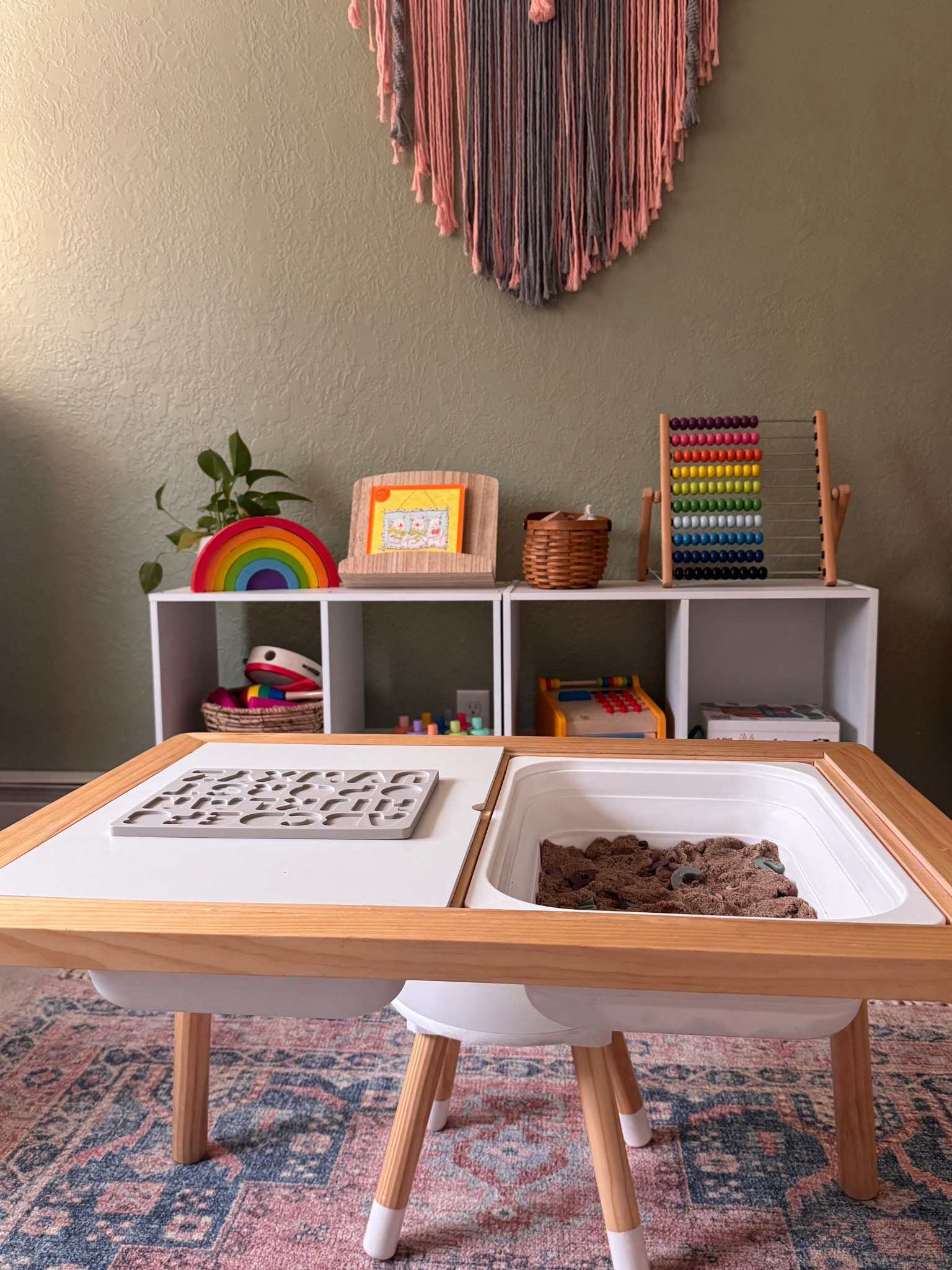 Table and alphabet puzzle 

#LTKKids