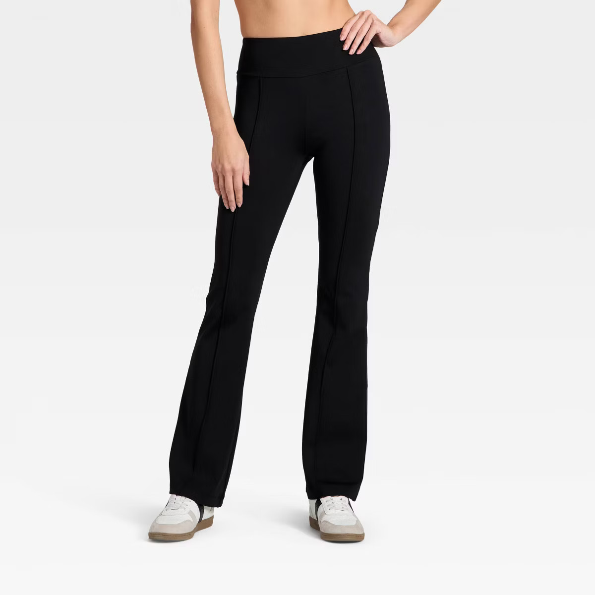 Women's High-Rise Fleece Lined Winter Flare Leggings - All In Motion™ | Target