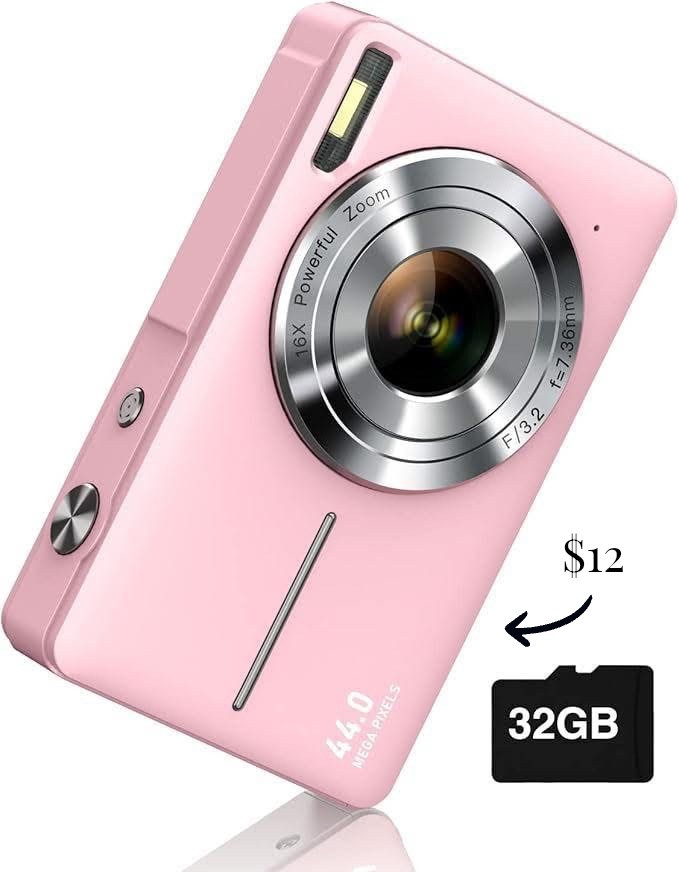 These pocket-sized digital cameras are down to around $12 with code 69Z6P8CG (!!!) Such a fun tween/teen Valentine’s Day gift! 

#LTKKids #LTKSaleAlert #LTKValentine