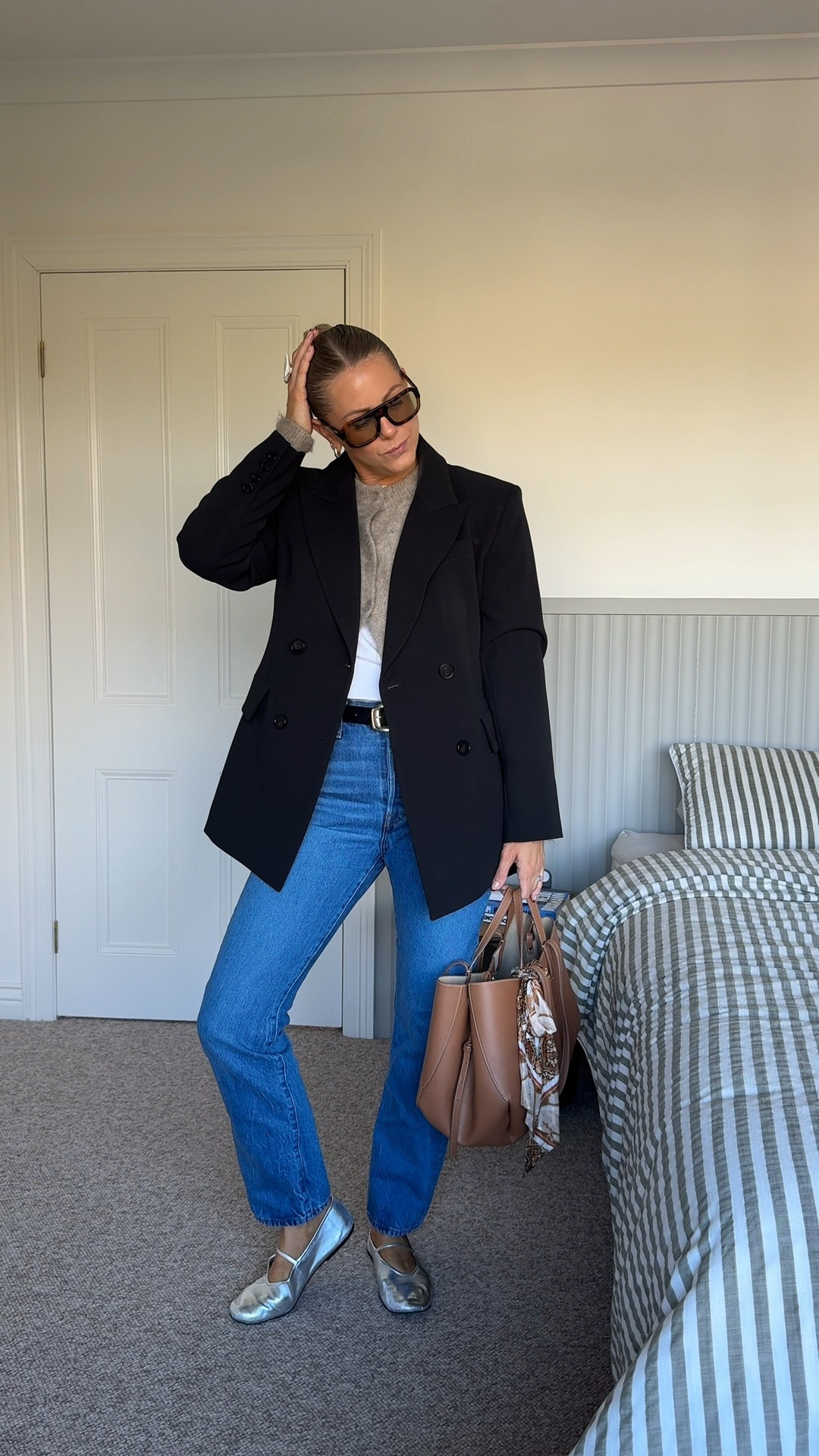 An oversized blazer and denim jeans is my idea of a perfect outfit! I’m in a 12 in the blazer and 30 in the jeans x

#LTKworkwear #LTKaustralia #LTKstyletip