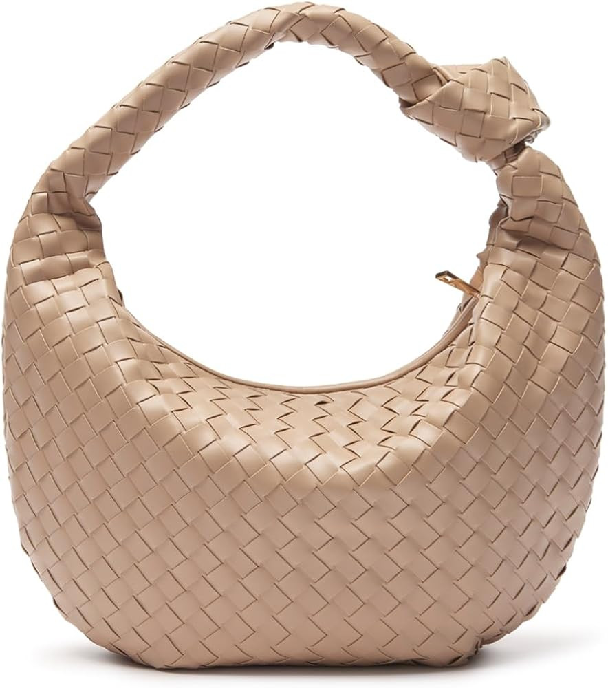 Apryl Woven Purse for Women - Woven Tote bag for Women - Knotted Slouchy Large Shoulder Bags - So... | Amazon (UK)