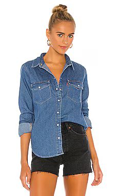 LEVI'S Essential Western Top in Going Steady (1) from Revolve.com | Revolve Clothing (Global)