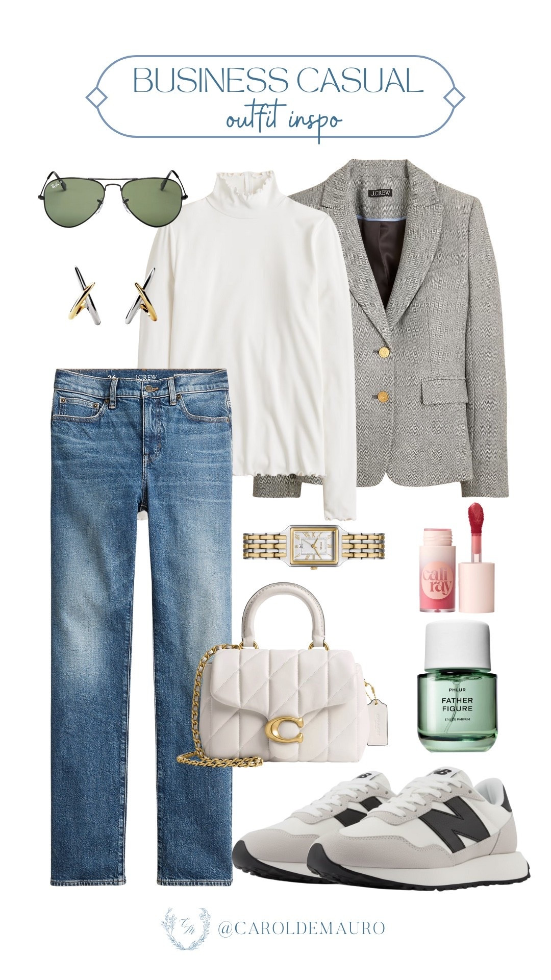 Leveling up my business casual game with layers that actually feel good to wear. This might be officially my new go-to uniform for coffee meetings and office days.

corporate wear, minimal style, blazer look, office wardrobe, workwear, polished look, work to weekend, cigarette jeans

#LTKFindsUnder50 #LTKU #LTKSeasonal