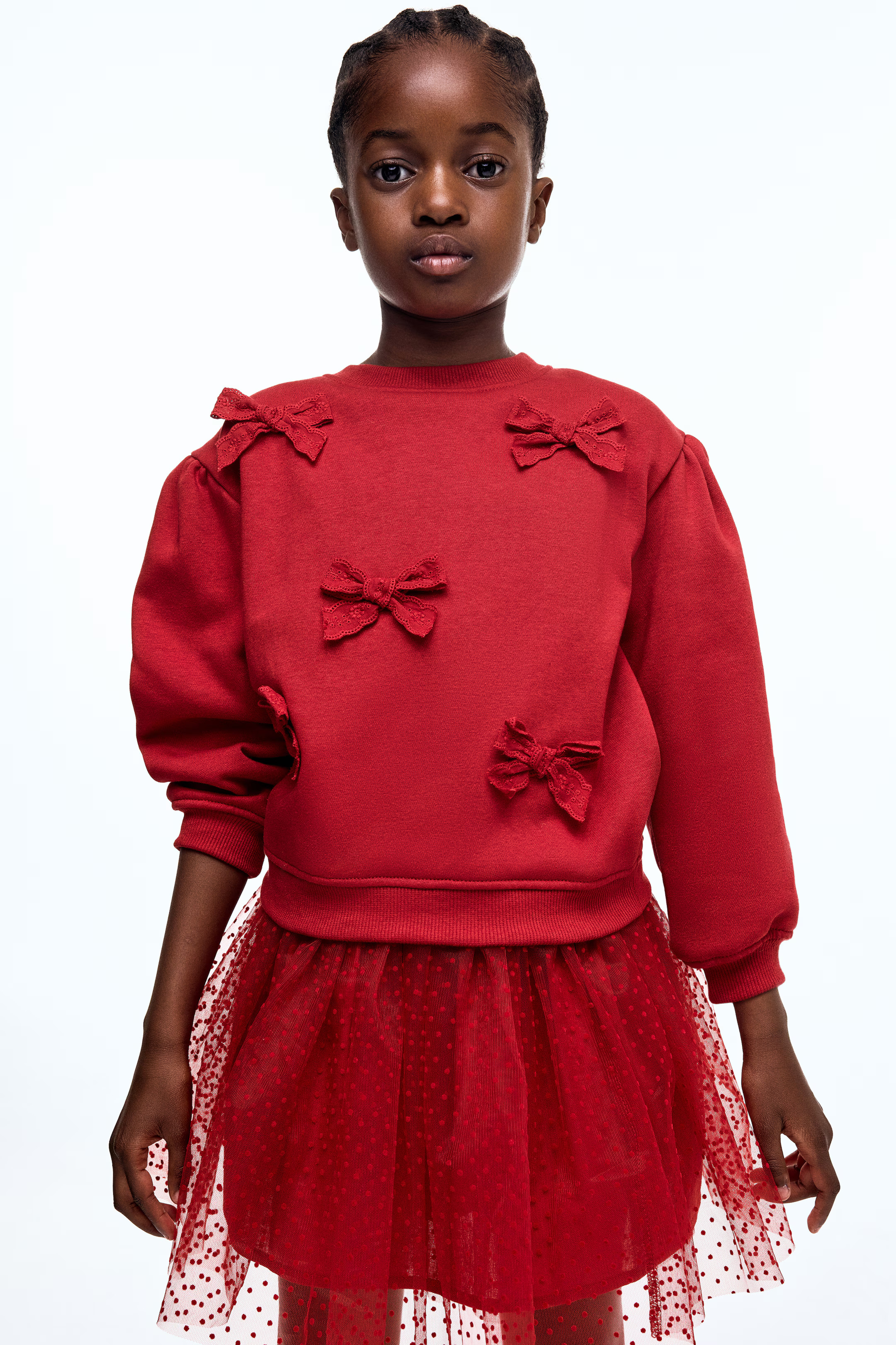 Appliquéd Brushed-Inside Sweatshirt | H&M (US + CA)