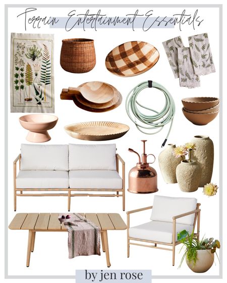 terrain entertainment home finds / outdoor patio finds / summer patio / summer home entertainment/ outdoor furniture/ outfit seating / outdoor home decor 

#LTKstyletip #LTKhome #LTKSeasonal