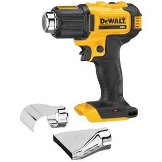 DEWALT 20V MAX Cordless Compact Heat Gun with Flat and Hook Nozzle Attachments DCE530B - The Home... | The Home Depot